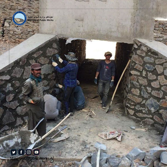 دایکندي ولایت: د رباط - میرامور اسفالټ سړک رغنیزې چارې ۵۷ سلنه کاري پرمختګ لري