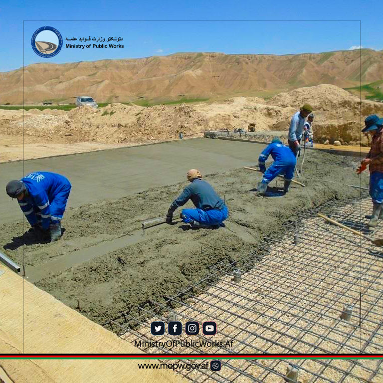 سمنګان: د دره صوف – شباشک کان سړک رغنیزې چارې په چټکۍ سره روانې دي