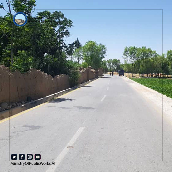 کار اعمار و ساختمان بخش سوم سرک دانش – پل مغان عنقریب تکمیل میگردد 