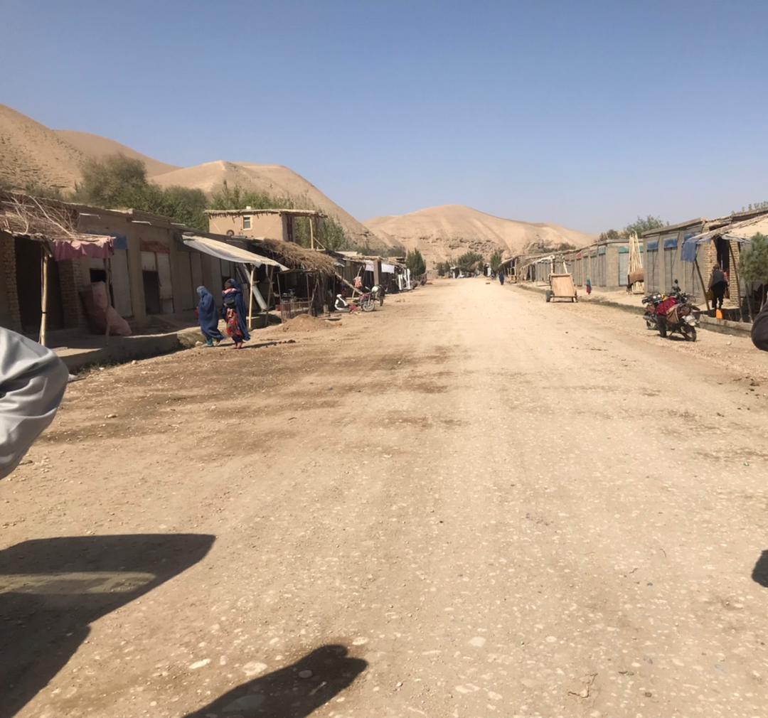 تصاویر سرک ولسوالی کوهستانات ولایت سرپل