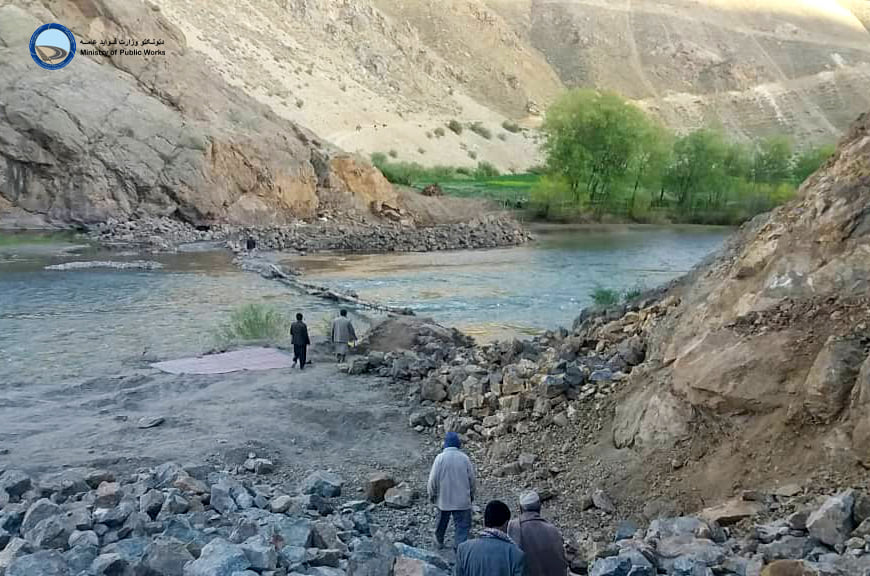 The 57-meter long Bridge of “Qol Haidar Village” is underway