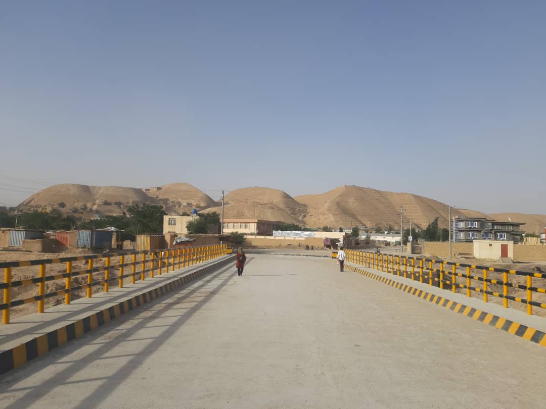 Faryab: The construction of a bridge is completed and ready for operation