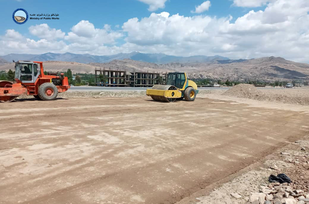 Kabul/Wardak: The construction of 2nd lane road from Company Bridge to Durrani Bazaar was accelerated