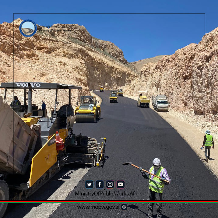 Yakawlang-Dara-e-Suf road is more than 58 percent complete