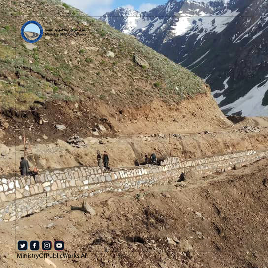 Nuristan: The Parun - Kamdish road project hits 65% progress