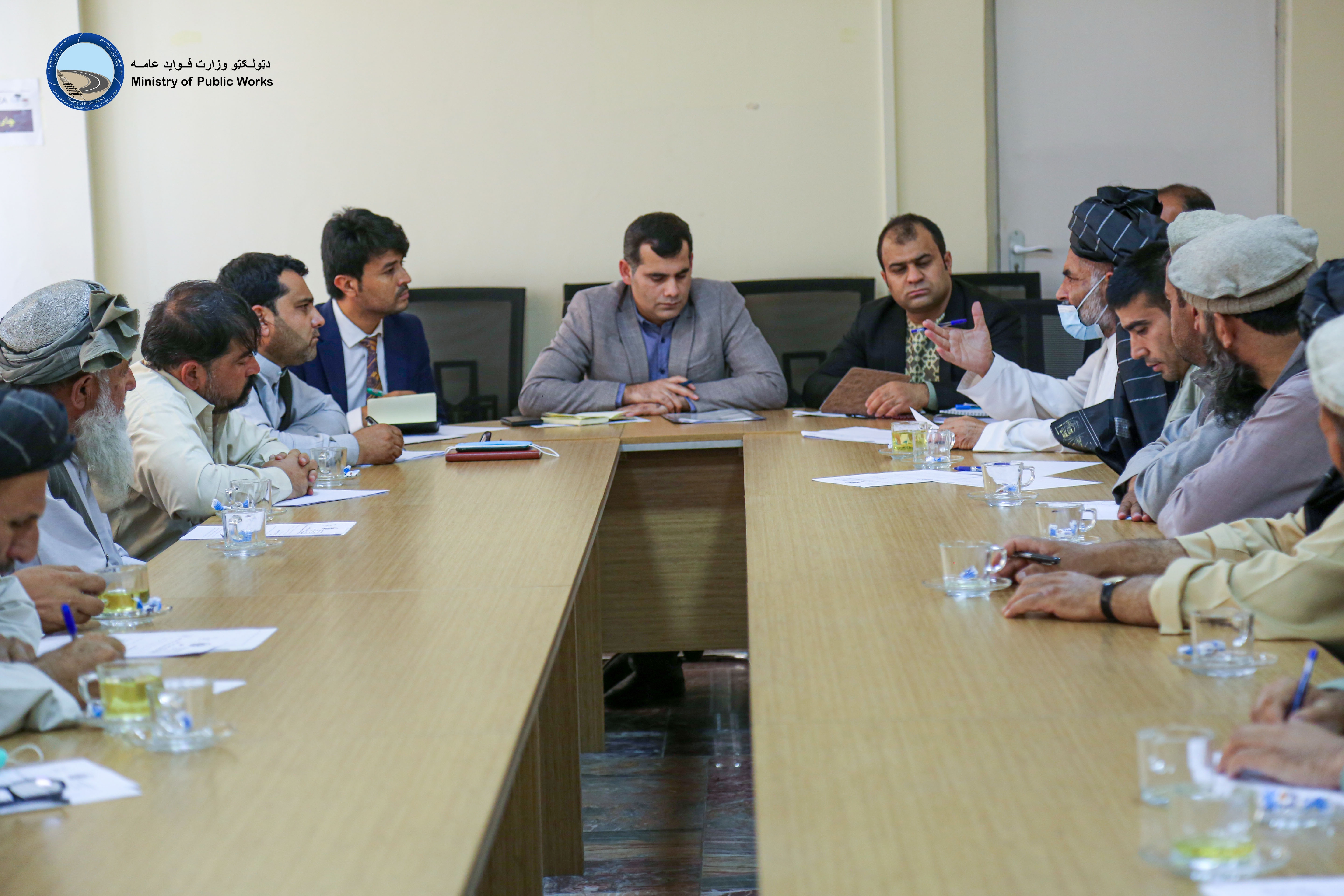 په کاپیسا کې د ۱.۴۱ کیلومټره کانکریټي سړک د جوړولو چارې ۵۰ سلنه پرمختګ لري