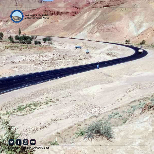 Afghanistan’s Ring Road; the first section of Qaisar-Lamaan road reaches 72 % progress