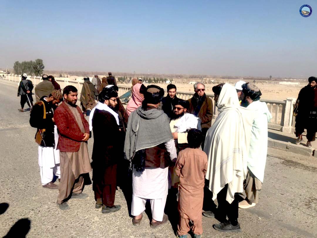 د کندهار په ژیړۍ ولسوالۍ کې د باغ پل، پله د ترمیم کار پیل شو