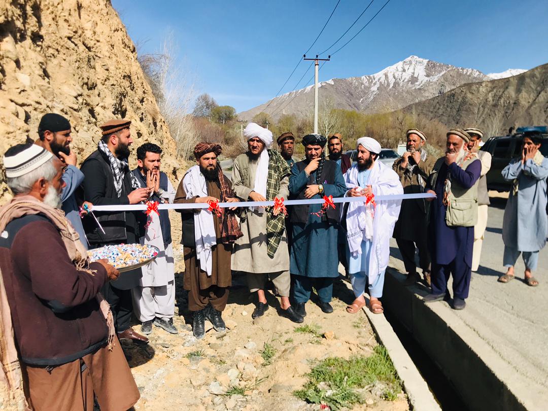 کار وسعت دهی سرک عمومی ولایت پنجشیر آغاز گردید
