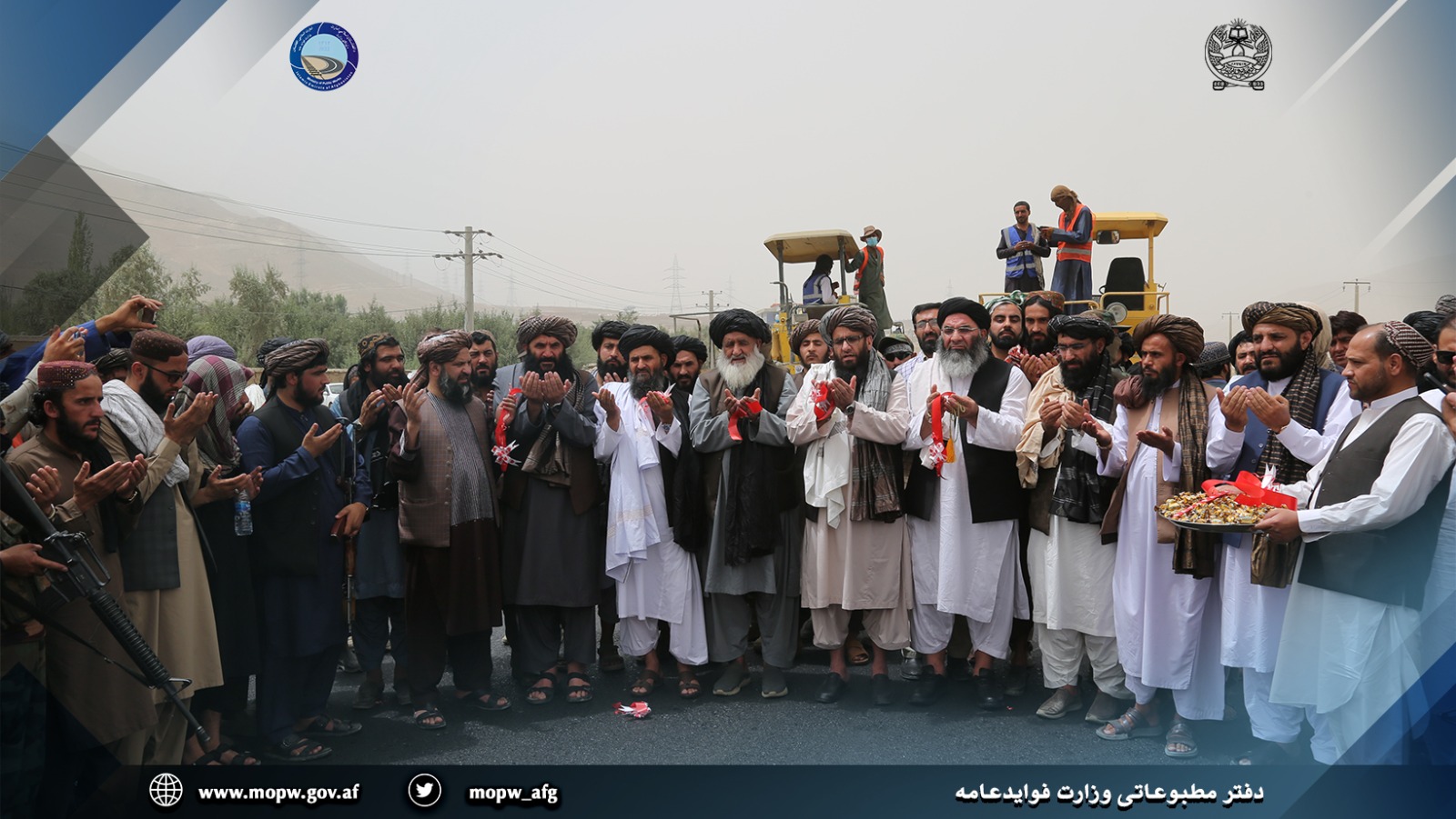 د کابل – میدان وردګ (ارغندۍ – دوراني بازار) سړک د اساسي ترمیم کار پیل شو