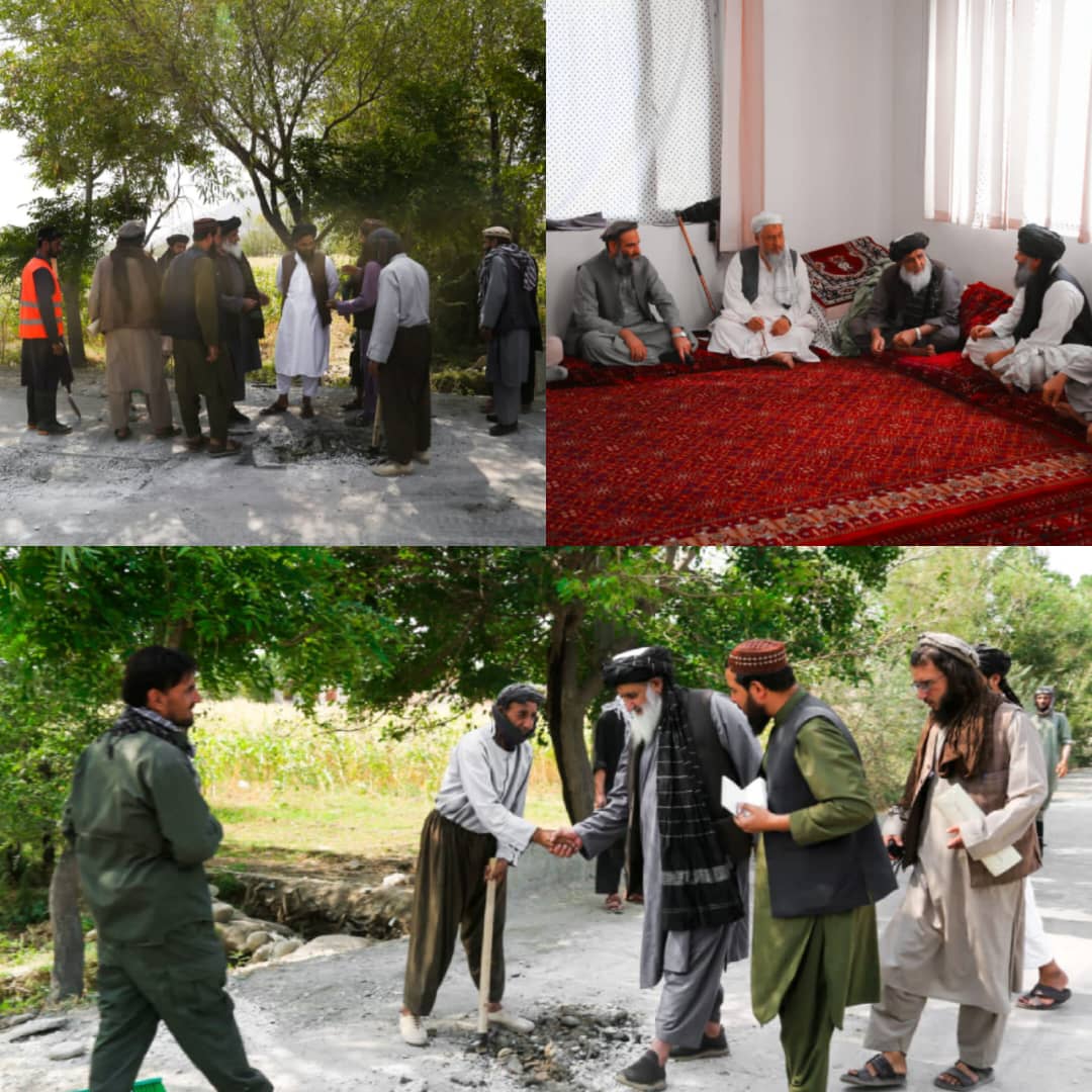 سرپرست وزارت فوایدعامه از پروژه های تحت کار این وزارت در ولایت کاپیسا بازدید نمود