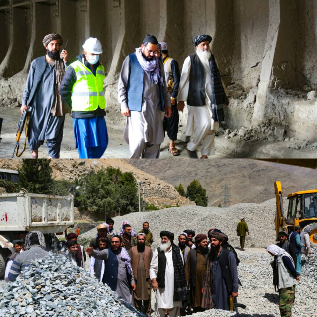سرپرست وزارت فوایدعامه از جریان کار شاهراه سالنگها بازدید نمود