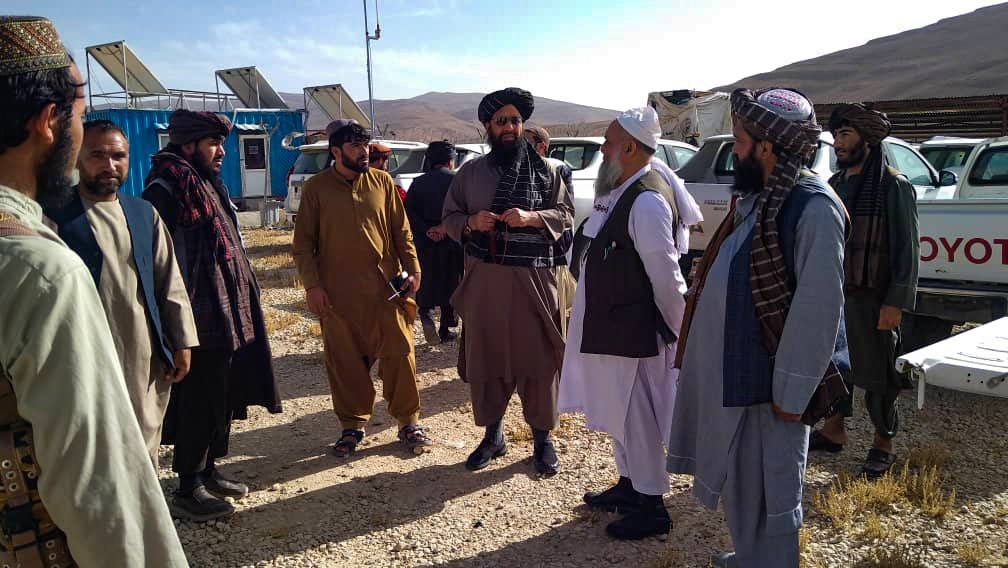 معین حفظ و مراقبت سرکهای وزارت فواید عامه به ولایت بامیان سفر نمود