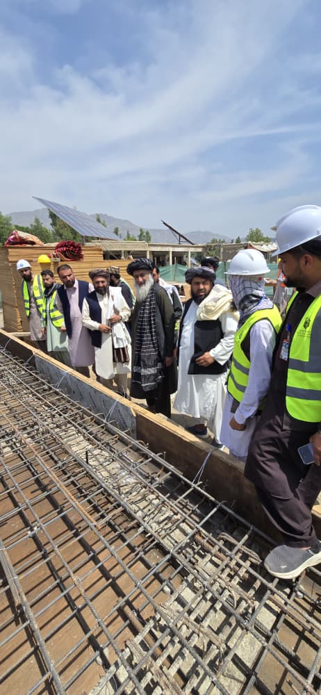 د جلال‌آباد - تورخم د دویم لین سړک د پاتې برخو د رغنیزو چارو بیا پیل او له یادې پروژې څخه د ټولګټو وزارت د محترم وزیر لیدنه