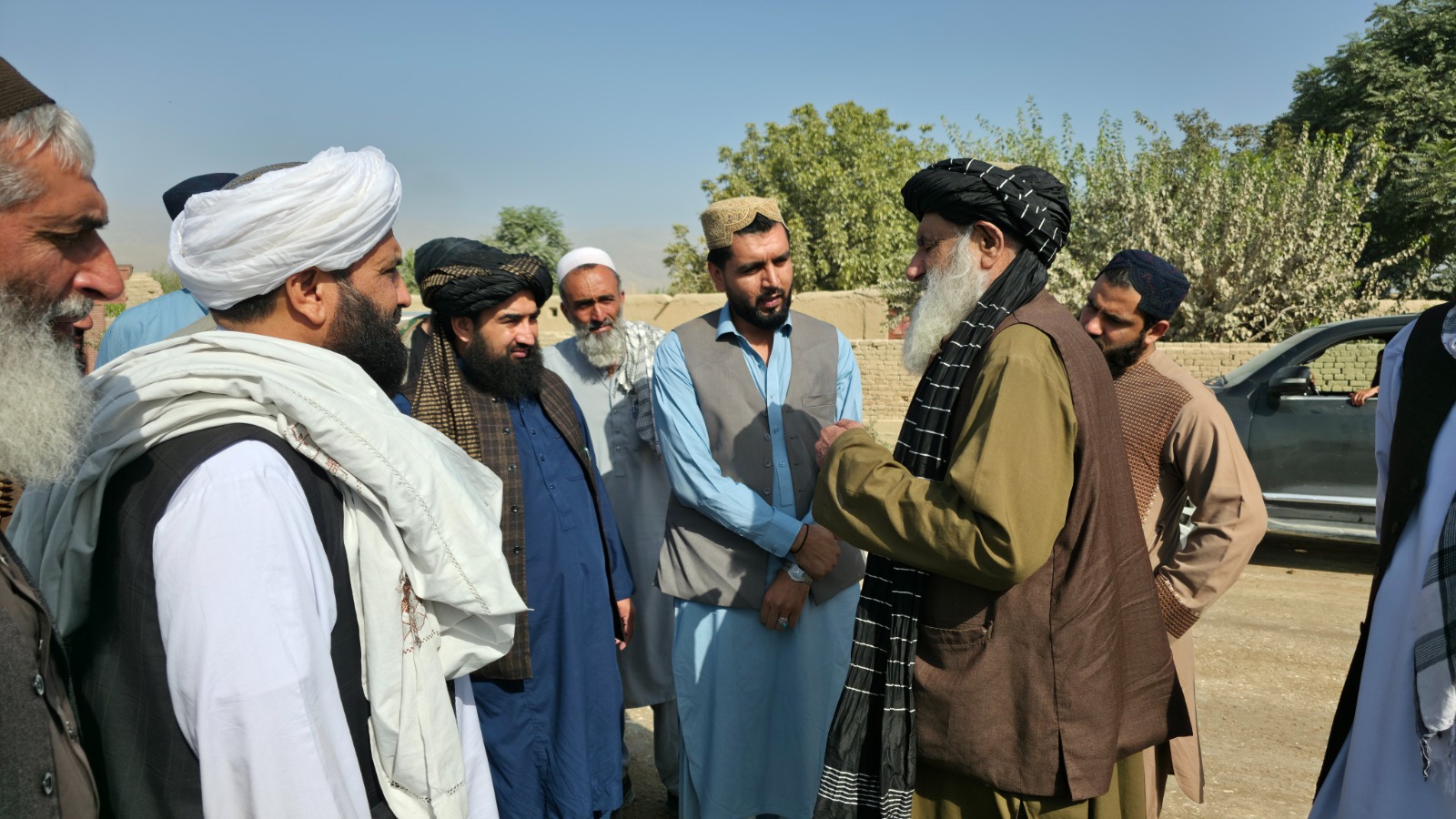 د ټولګټو محترم وزیر په بغلان ولایت کې د دهنه‌غوري سړک د جوړولو له پروژې څخه لیدنه وکړه